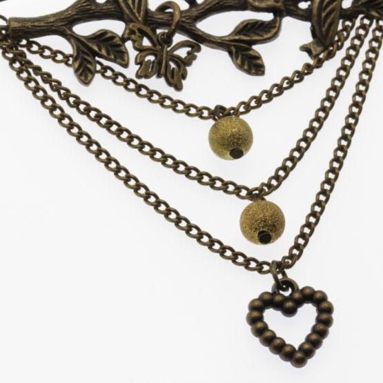 Alfinete de peito bronze