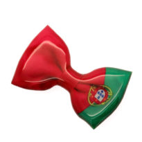 Íman bandeira de Portugal em laço