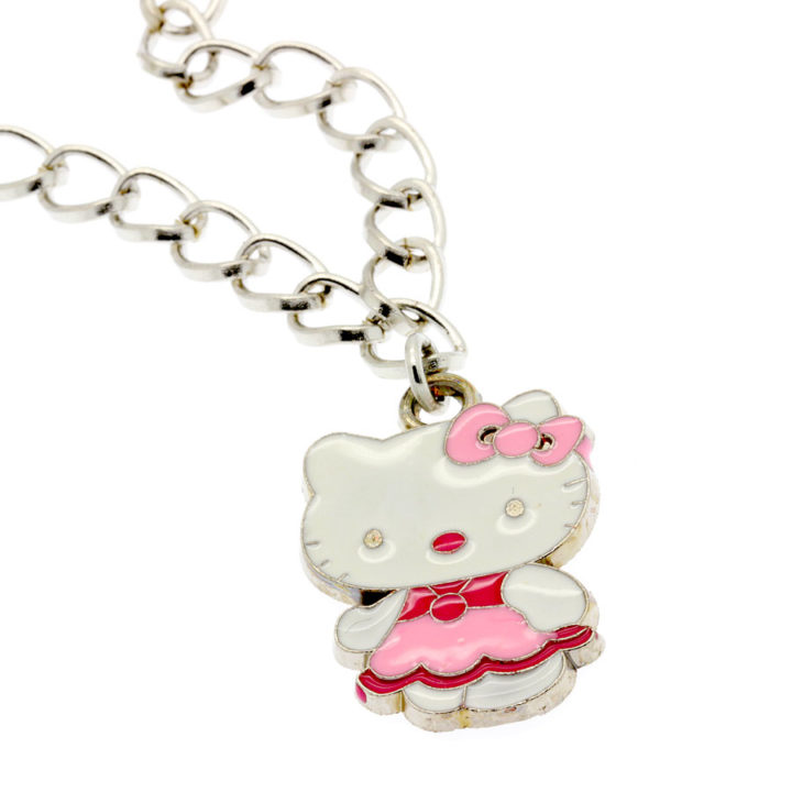 Colar Hello Kitty rosa