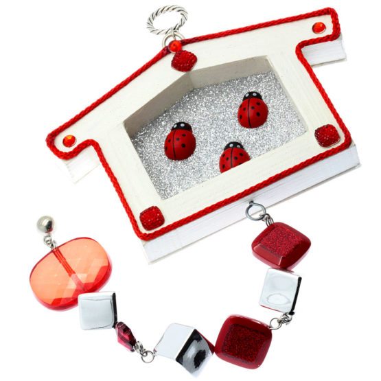 Pendente decorativo Joaninhas