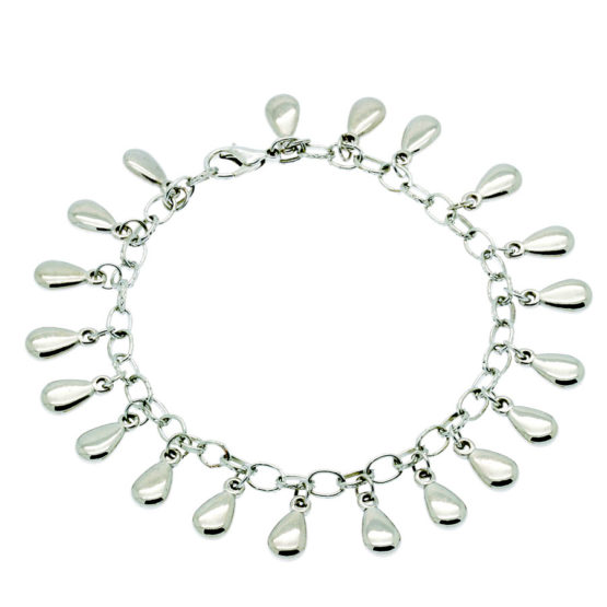 Pulseira de pé com pendentes