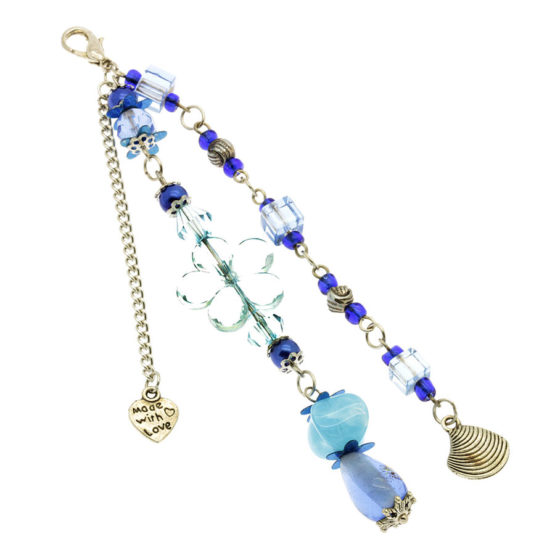Pendente azul para mala