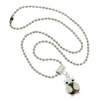 Colar mocho preto e branco