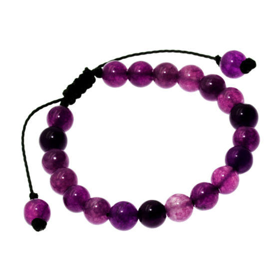Pulseira Tibetana pedra natural Ametista