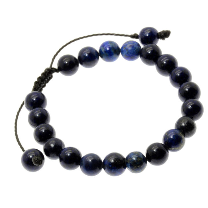 Pulseira Tibetana pedra natural Lápis-Lazuli